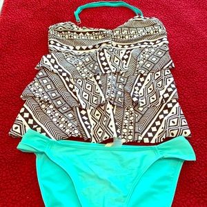 Tankini with cover up